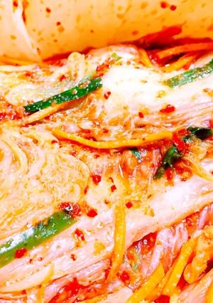 韓国風本格白菜キムチ-レシピのメイン写真