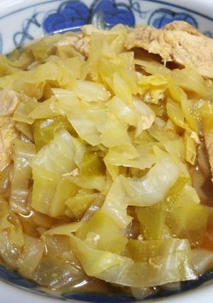鶏ムネとキャベツのミネストローネ風-レシピのメイン写真