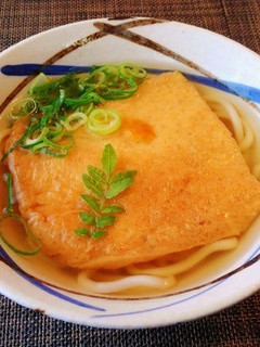 ぽたぽたお揚げさんのきつねうどん♪☆♪-レシピのメイン写真