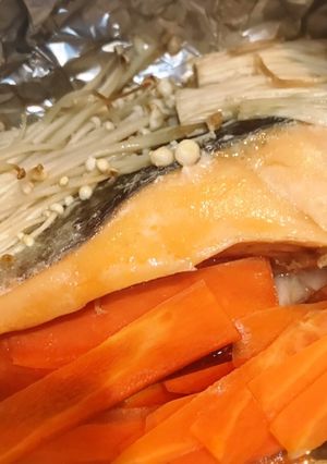 下ごしらえ5分で完成◎鮭のホイル焼き-レシピのメイン写真