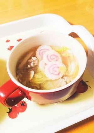 ラーメン風春雨スープ-レシピのメイン写真