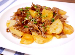 簡単♬じゃがいもと豚バラのオイバター炒め-レシピのメイン写真