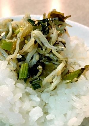 しらすと高菜、大根の葉のふりかけ-レシピのメイン写真