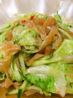 さらに美味しい!中華くらげの和え物-レシピのメイン写真