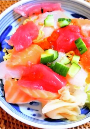 海鮮丼-レシピのメイン写真