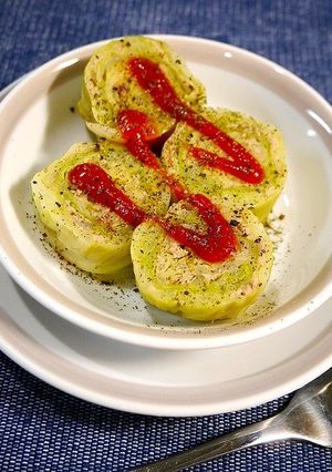 レンジで簡単！汁なし☆ロールキャベツ-レシピのメイン写真