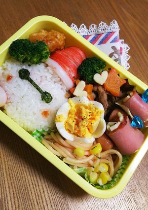 簡単！キャラ弁☆ベイマックスサンタ弁当-レシピのメイン写真