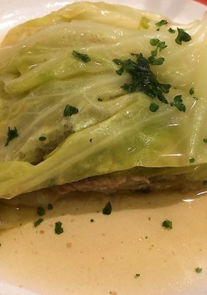 キャベツと豚バラ肉のミルフィーユ-レシピのメイン写真