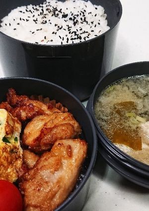 18/12/19ダンナ弁当-レシピのメイン写真