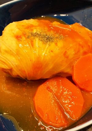 簡単！鳥もも肉のロールキャベツ-レシピのメイン写真