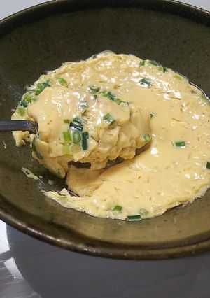 うどんの残り汁で！即席茶碗蒸し-レシピのメイン写真