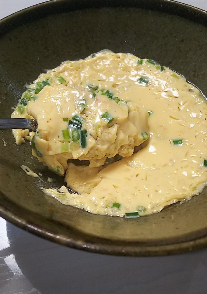 うどんの残り汁で！即席茶碗蒸し-レシピのメイン写真