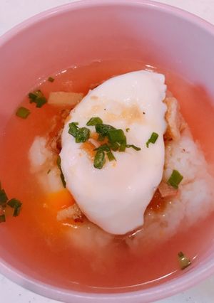 温玉チャーシューの、スープごはん！-レシピのメイン写真