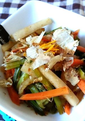ゆず香和え【柏市学校給食】-レシピのメイン写真