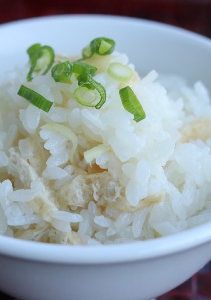 油揚げと生姜の炊き込みご飯-レシピのメイン写真