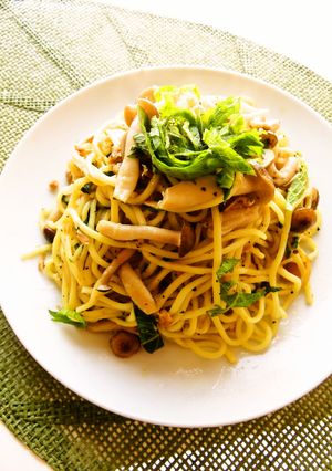 ☺️ツナとしめじの青じそ塩焼きそば☺️-レシピのメイン写真