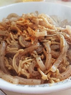 えのきと糸こんにゃくの炒め物♪-レシピのメイン写真
