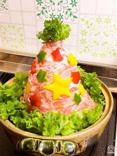 お鍋でクリスマスツリー-レシピのメイン写真