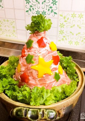 お鍋でクリスマスツリー-レシピのメイン写真