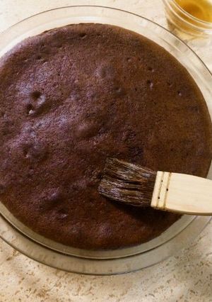 大人のブランデーチョコレートケーキ。-レシピのメイン写真