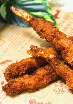 小さいえびで！豪華なジャンボエビフライ-レシピのメイン写真
