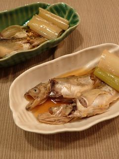 ハタハタの煮付け-レシピのメイン写真