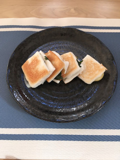 はんぺん梅しそチーズ焼き-レシピのメイン写真