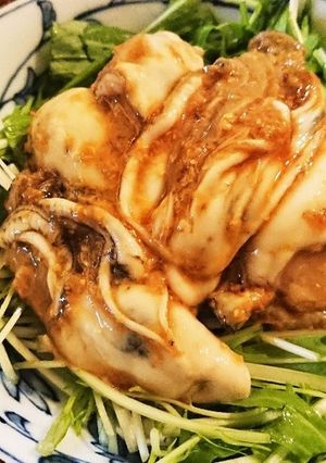 牡蠣の酢味噌和え-レシピのメイン写真