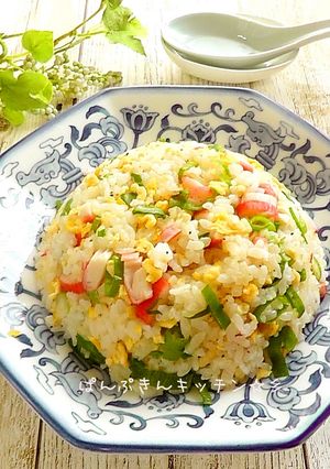 カニカマ入り玉子炒飯-レシピのメイン写真