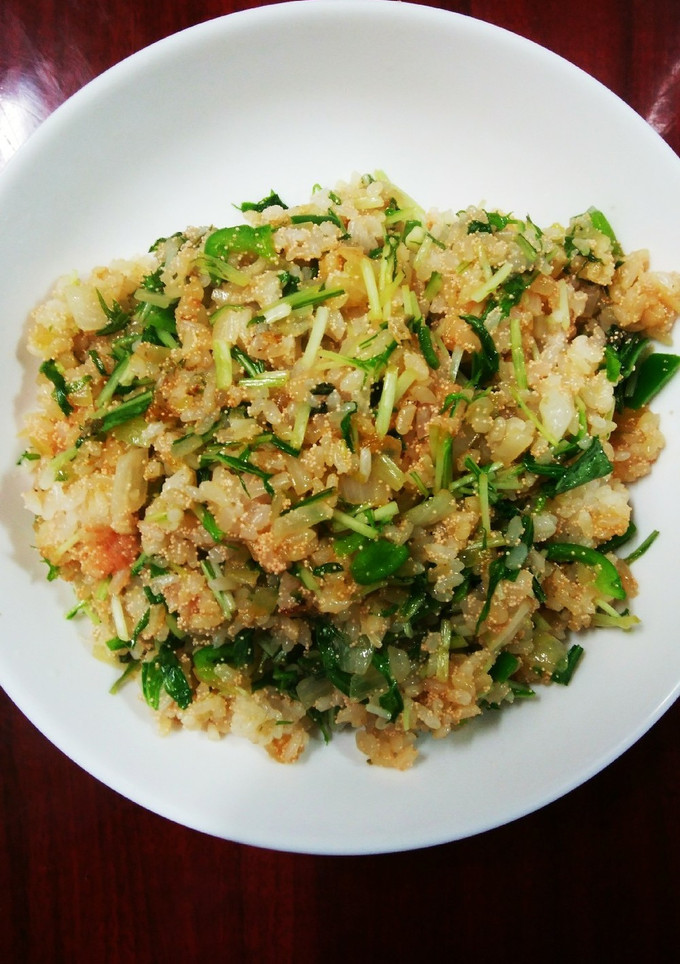 タラコと水菜の炒飯-レシピのメイン写真