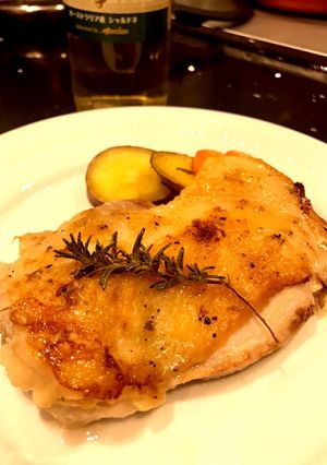 鳥もも肉のガーリックハーブ焼き-レシピのメイン写真