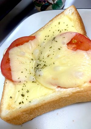 トマトとチーズのトースト-レシピのメイン写真