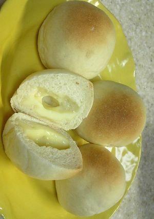シンプルチーズパン-レシピのメイン写真