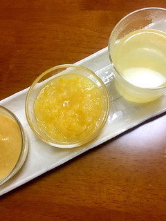 レンジで簡単♪柚子味噌(左)♪-レシピのメイン写真