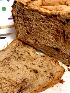 ふわふわ♡チョコ入り食パン(覚書)-レシピのメイン写真