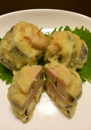 なすの天ぷらをアレンジ☆地球なす-レシピのメイン写真