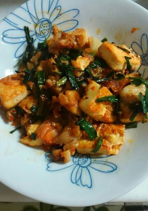 豚キムチ豆腐-レシピのメイン写真