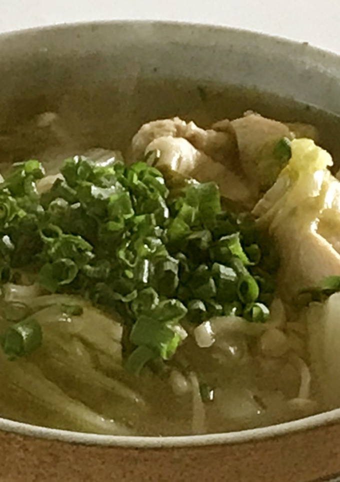 柚子胡椒でさっぱり　鶏塩蕎麦-レシピのメイン写真