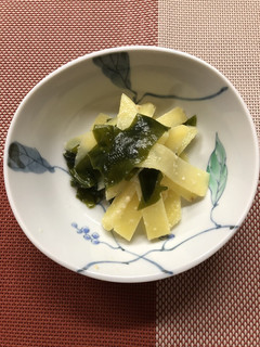 じゃがいもとわかめの酢味噌あえ-レシピのメイン写真