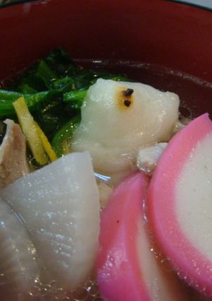 澄んだおつゆのクリアな雑煮-レシピのメイン写真