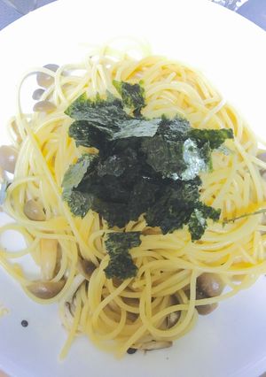 フライパンいらず!簡単バター醤油パスタ-レシピのメイン写真