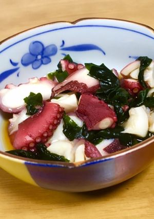 ♡たことわかめの酢の物♡疲労回復にも！-レシピのメイン写真
