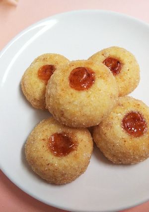 チーズ味最高～！チーズボールクッキー☆-レシピのメイン写真