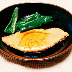 A picture of ＊＊カジキの照り焼き＊＊.