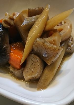 ゴボウタップリ筑前煮-レシピのメイン写真
