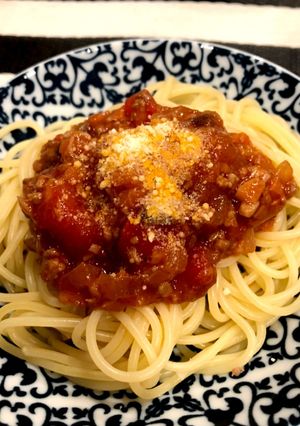 野菜たっぷりミートソース-レシピのメイン写真