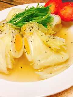 茹で卵で♡簡単ロールキャベツ-レシピのメイン写真