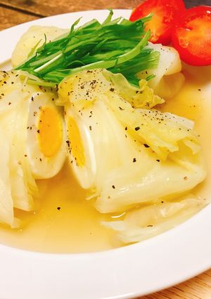 茹で卵で♡簡単ロールキャベツ-レシピのメイン写真