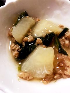 大根と小松菜のあんかけ煮-レシピのメイン写真