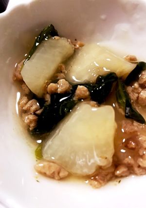 大根と小松菜のあんかけ煮-レシピのメイン写真